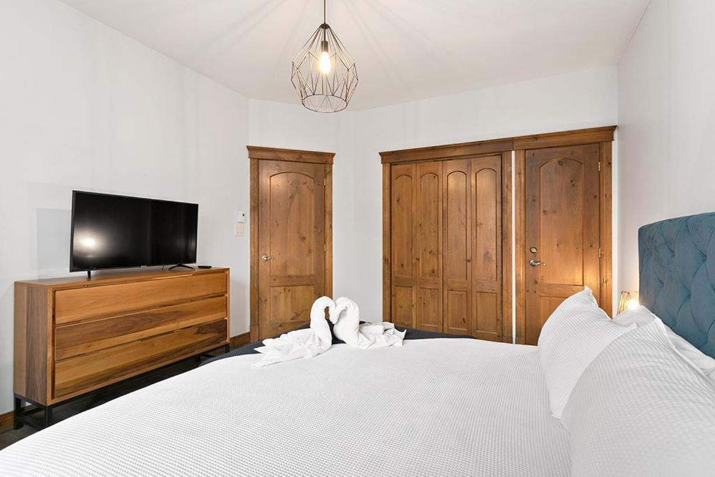 Le Manoir 106-7 By Escapades Tremblant Apartment Mont-Tremblant Bagian luar foto