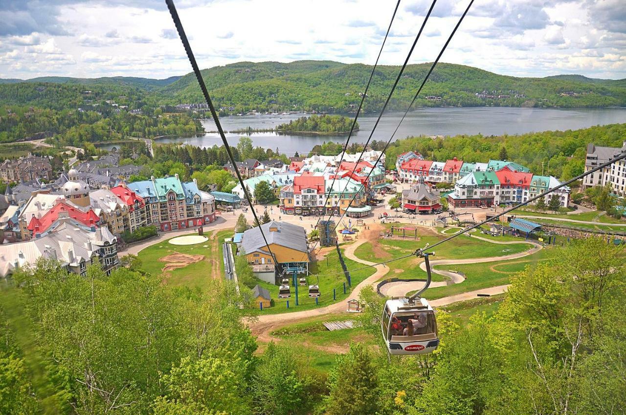 Le Manoir 106-7 By Escapades Tremblant Apartment Mont-Tremblant Bagian luar foto